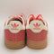 adidas Munchen Trainers Semi Flash Red Off White Gum UK Size 6