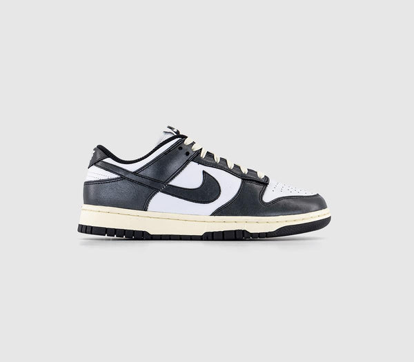 Odd Sizes - Nike Dunk Low White Black Coconut Milk - UK Sizes Right 9/Left 9.5