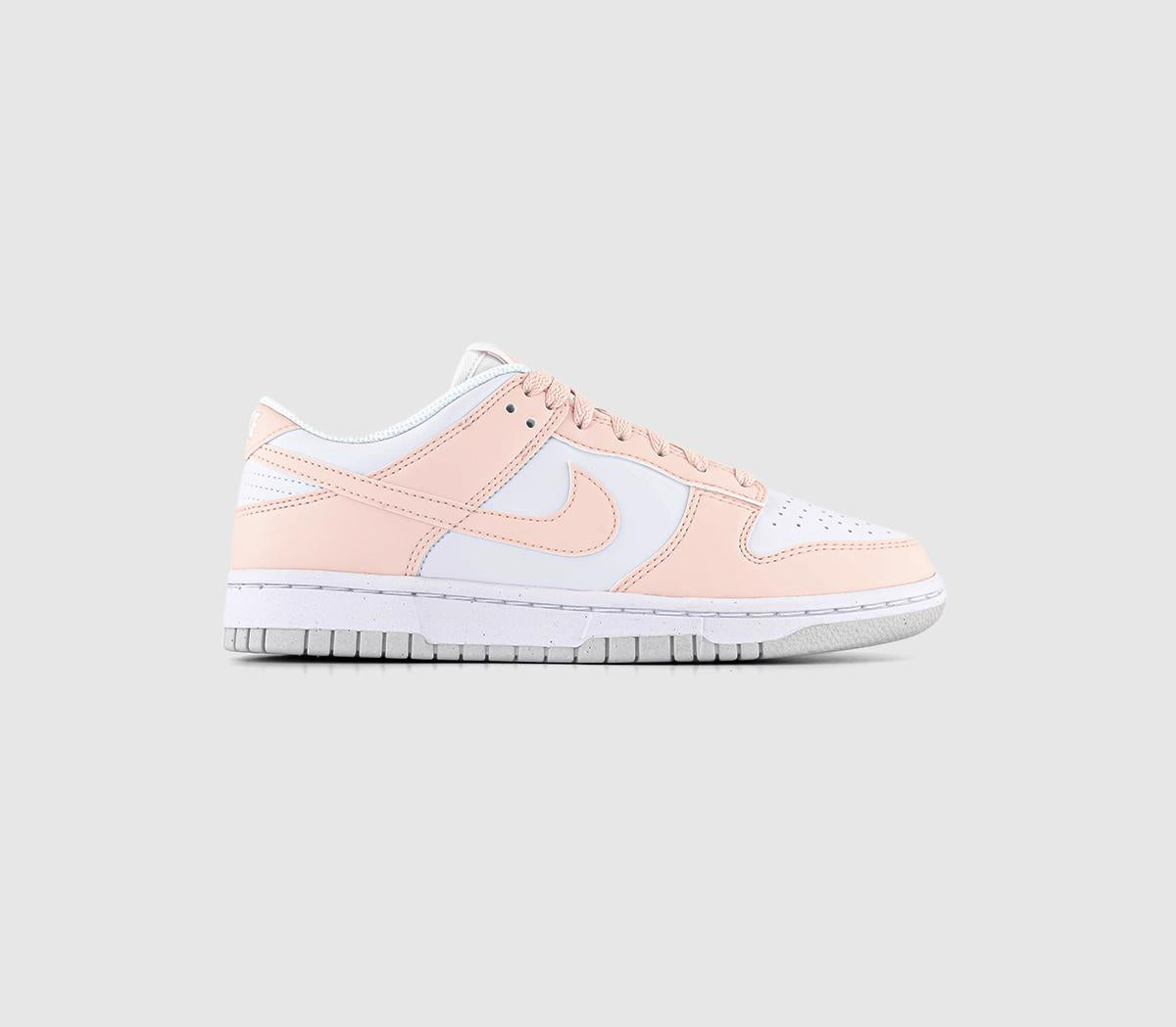 Womens Nike Dunk Low White Pal Coral Uk Size 5