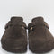Womens BIRKENSTOCK Boston Clogs Mocca Suede UK Size 5.5 EU39