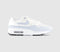 Nike Air Max 1 White Football Grey Platinum Tint Black Uk Size 4