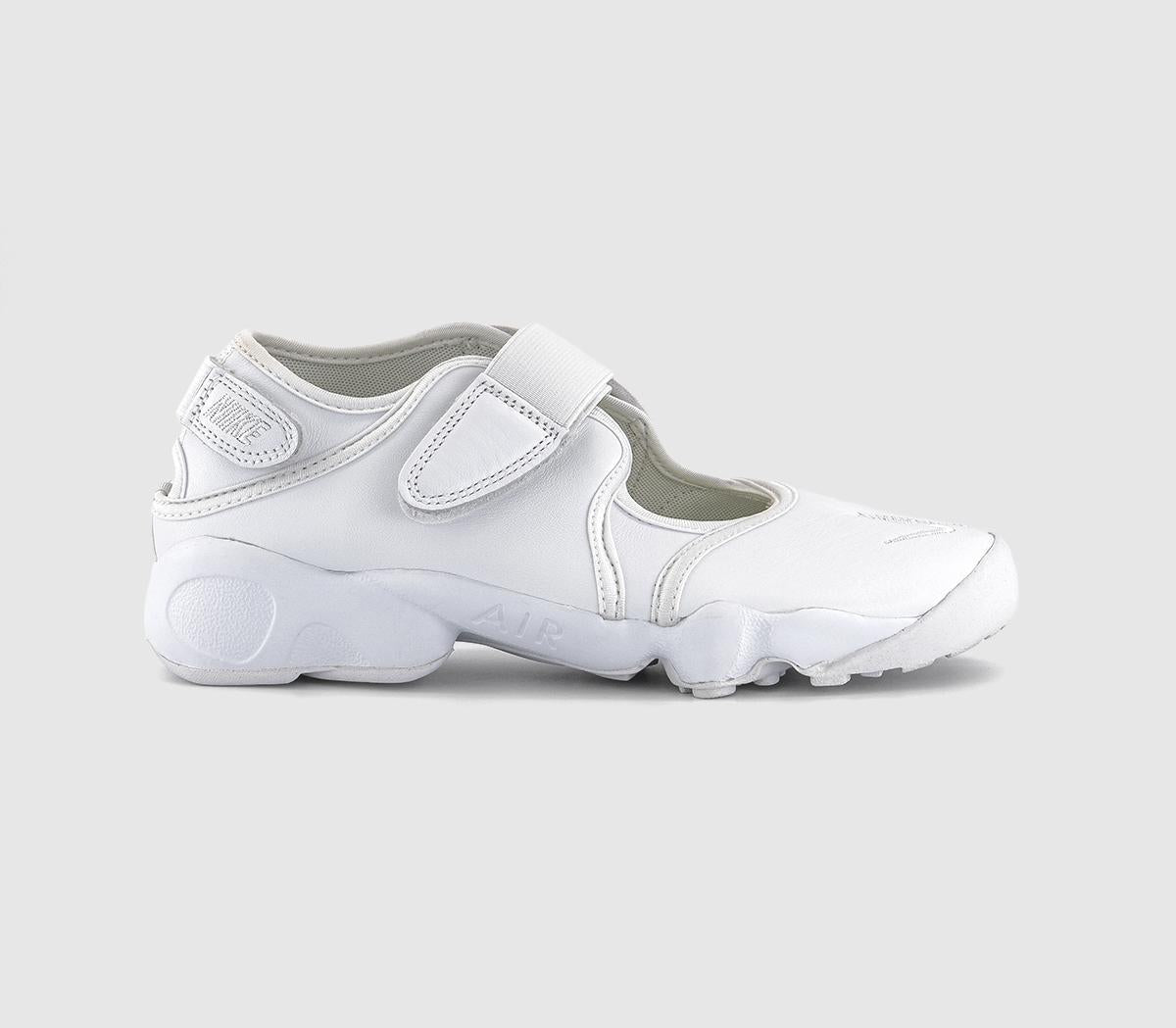 Womns Nike Air Rift Trainers White White Black