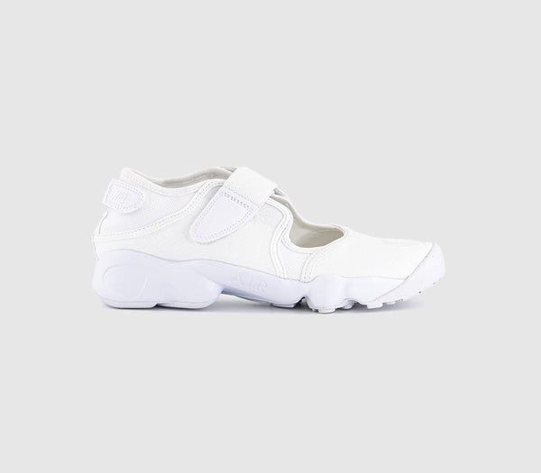  Nike Air Rift Trainers White White Pure Platinum Uk Size 8.5