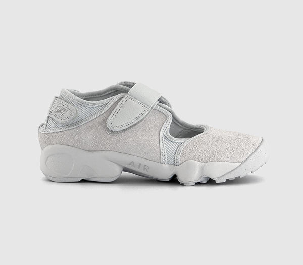 Womens Nike Air Rift Trainers Photon Dust Summit White Uk Size 8.5