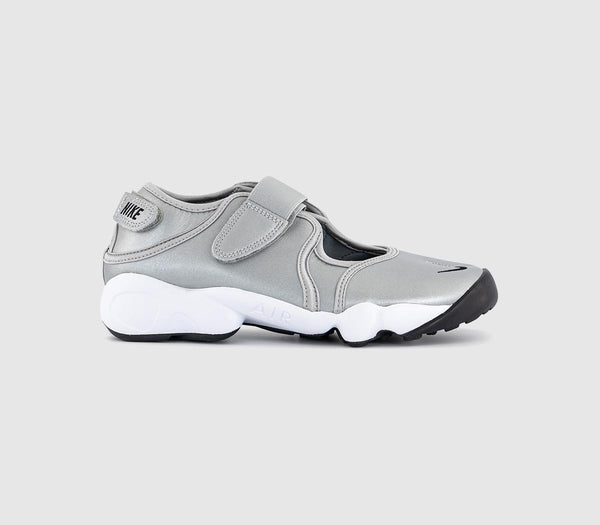 Nike Air Rift Trainers Metallic Silver Sail Black