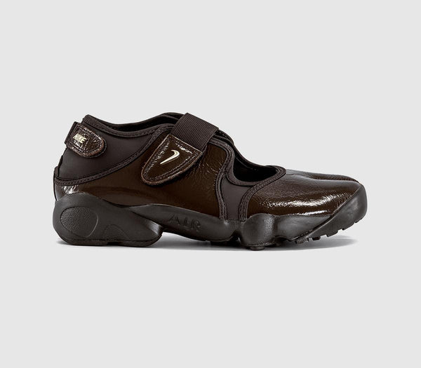 Nike Air Rift Trainers Velvet Brown Metallic Gold Velvet Brown