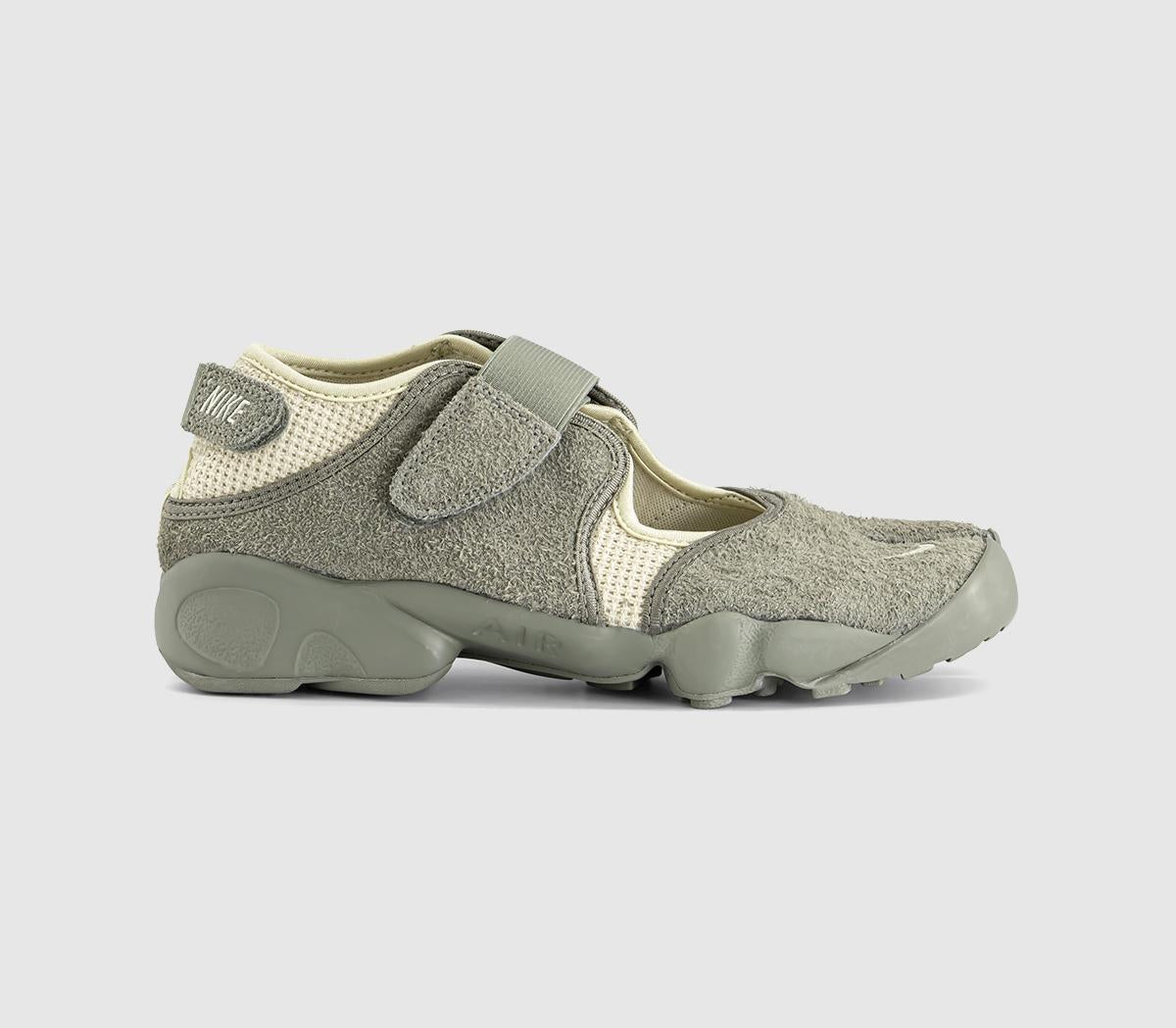 Nike Air Rift Trainers Light Khaki Light Army UK Size 4.5