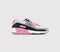 Nike Air Max 90 White Grey Rose Uk Size 6