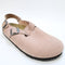 Womens BIRKENSTOCK Tokio Clogs Pink Clay Suede UK Size 7.5 EU41