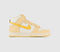 Odd Sizes - Nike Dunk Hi Pale Vanilla Topaz Gold Sail - UK Sizes Right 6.5Left 7