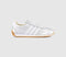 adidas Country OG Trainers Silver Metallic White Cream White - OFFCUTS SHOES by OFFICE