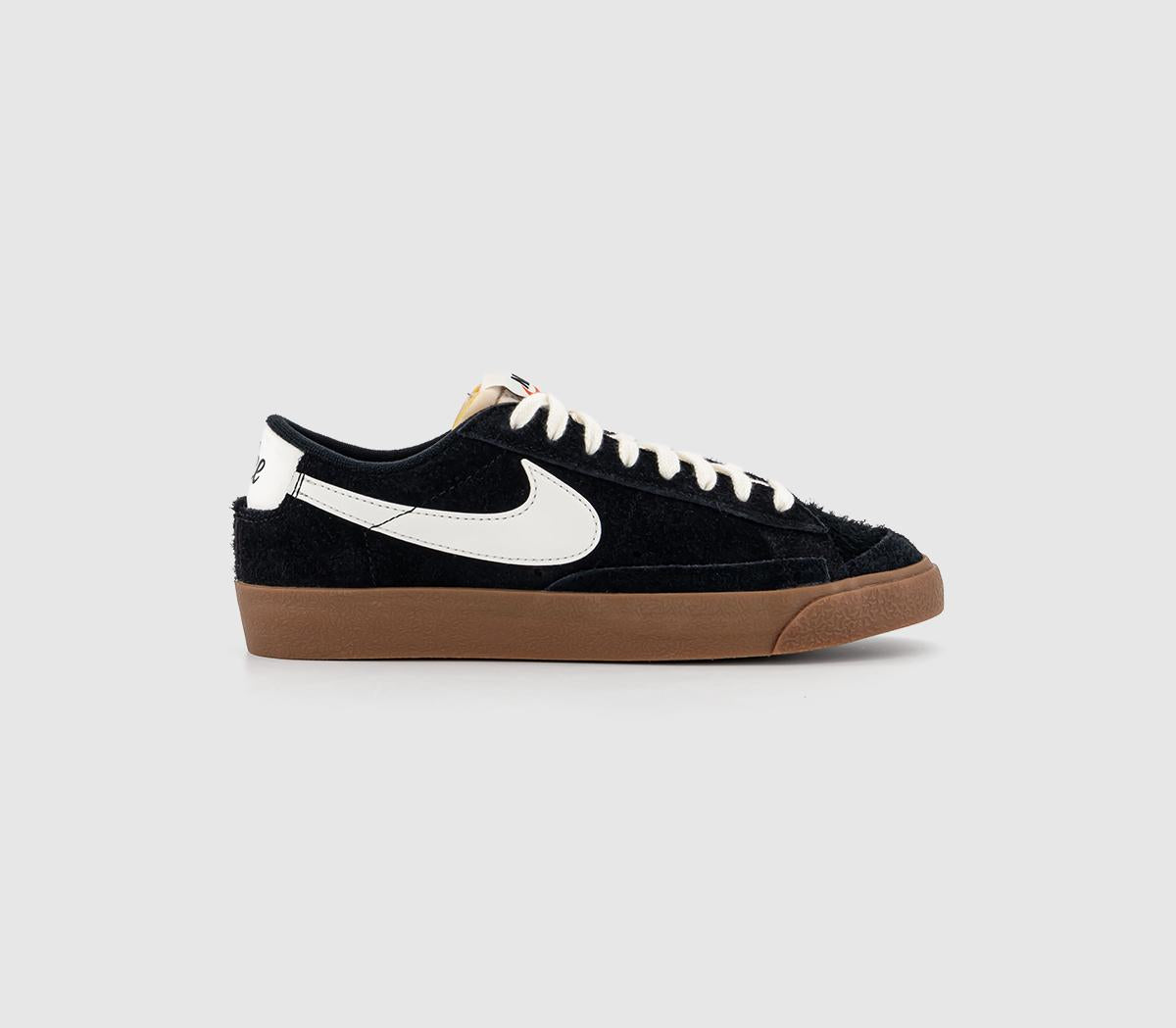 Nike Blazer Low Black Sail Gum Medium Brown Black