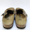 Womens BIRKENSTOCK Boston Clogs Dark Tea Suede UK Size 5.5 EU39
