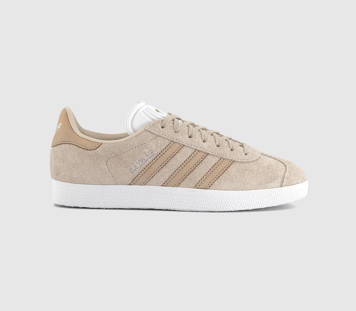 adidas Gazelle Trainers Wonder White Magic Beige White