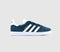 Odd Sizes - Mens adidas Gazelle Collegiate Navy White - UK Sizes Right 4/Left 3.5