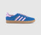  adidas Gazelle Trainers Blue Orchid Fusion Gum Uk Size 6