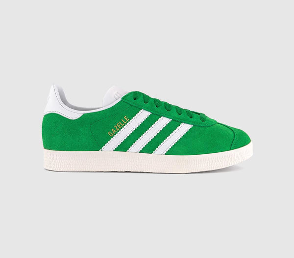 adidas Gazelle Trainers Green White White