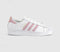adidas Superstar Ii Trainers White Clear Pink White