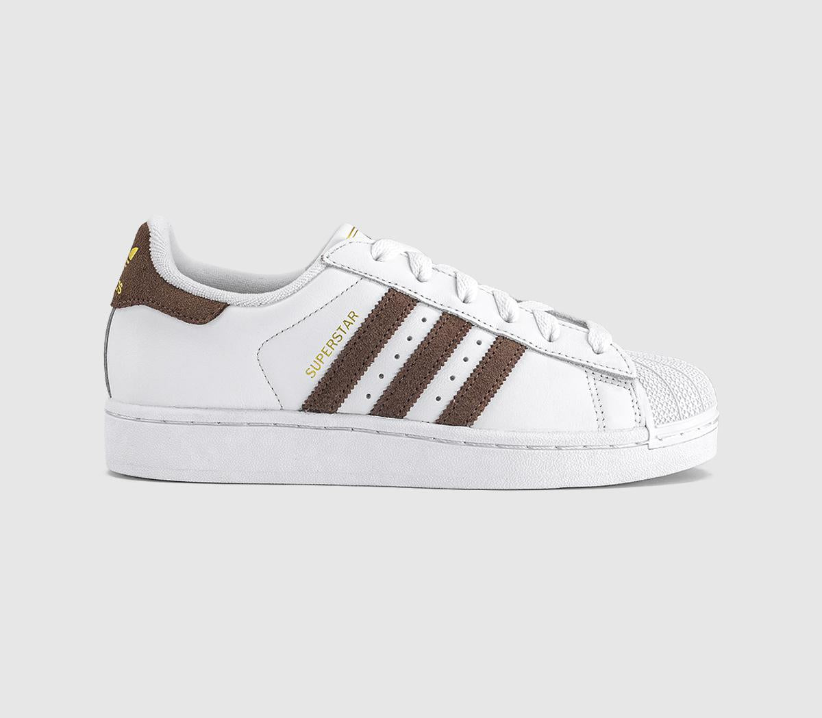 adidas Superstar II Trainers White Earth Strata White