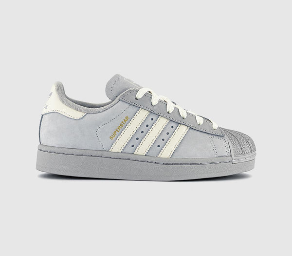 adidas Superstar II Trainers Grey - OFFCUTS SHOES by OFFICE