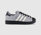  adidas Superstar Ii Trainers Grey Cream White Black Uk Size 4