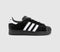 adidas Superstar II Trainers Core Black White Black Pony - OFFCUTS SHOES by OFFICE
