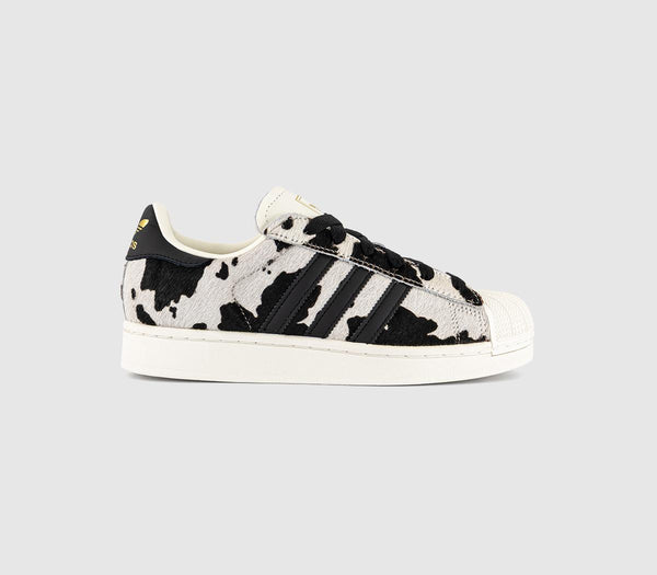 adidas Superstar II Trainers Cow Print