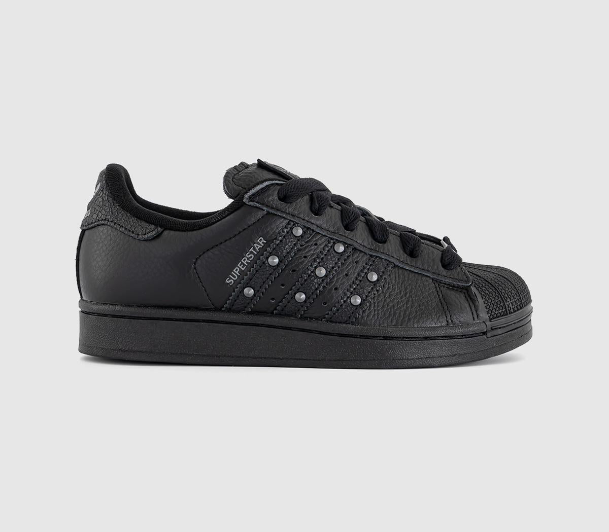 adidas Superstar II Trainers Core Black Carbon Iron Metallic