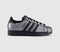 adidas Superstar II Trainers Black Black Iron Metallic - OFFCUTS SHOES by OFFICE