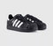 adidas Superstar II Trainers Snake Black White Black