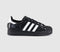 adidas Superstar II Trainers Snake Black White Black