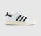 adidas Superstar Ii Trainers Crystal Cream Black Uk Size 5