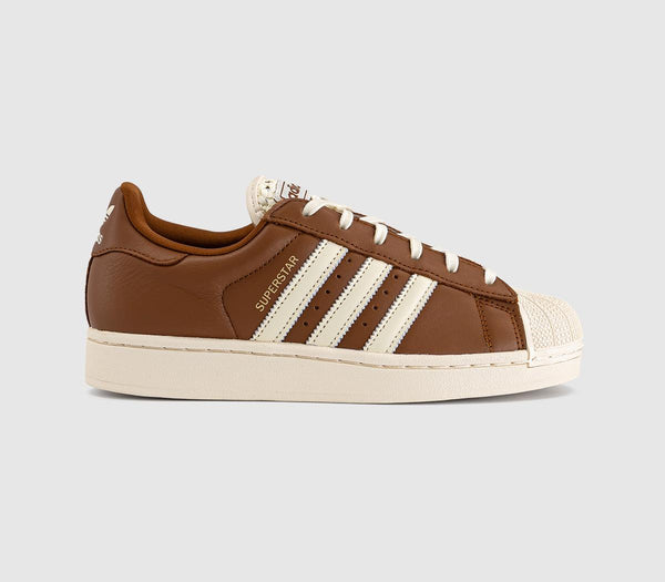adidas Superstar II Trainers Dusky Bronze Cream White Wonder White