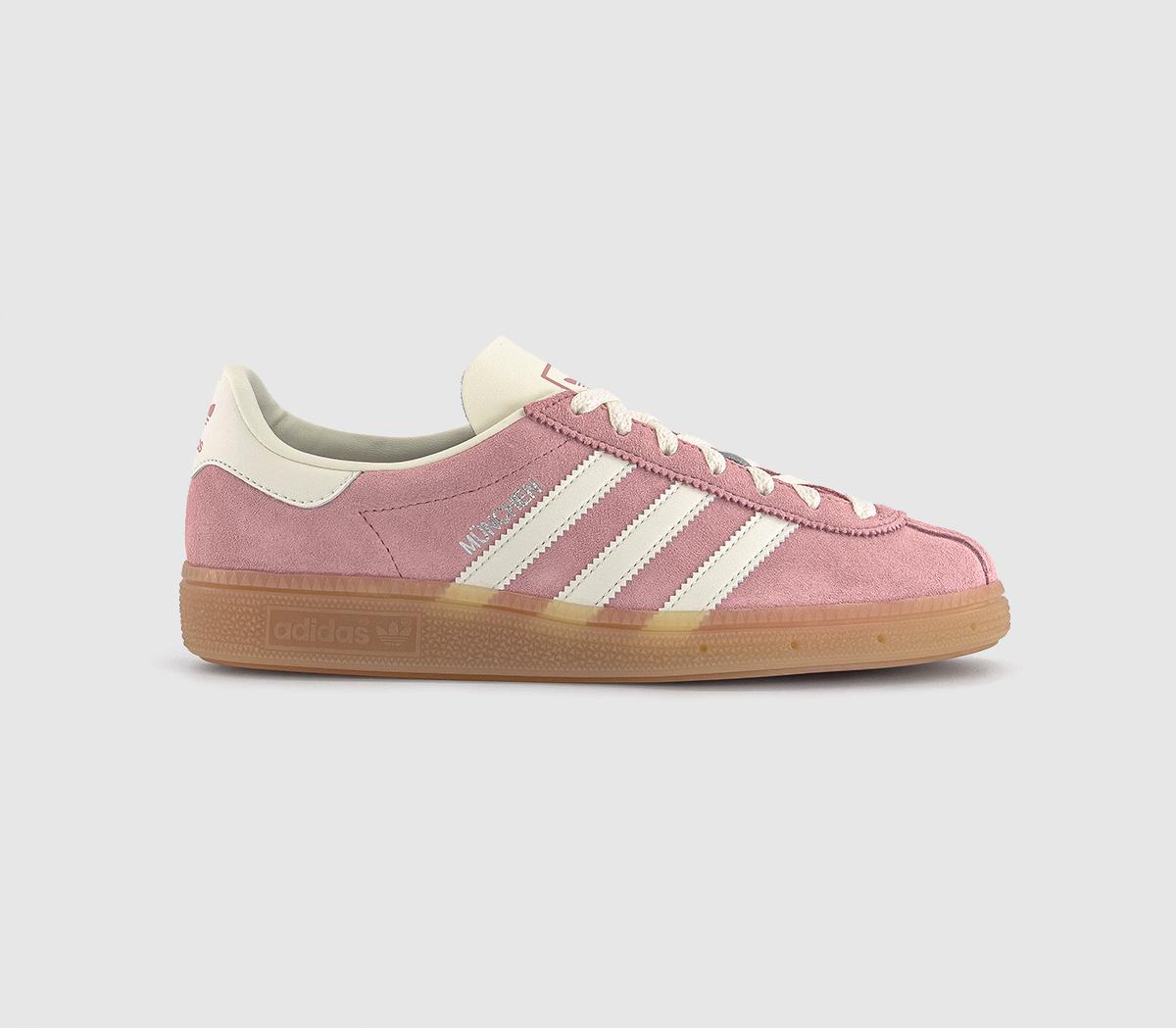 adidas München Trainers Wonder Mauve Off White