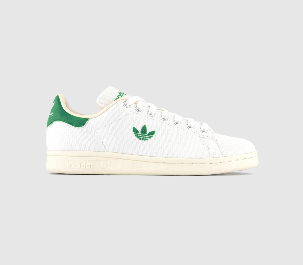 Mens Adidas Stan Smith Sporty White Green Off White Uk Size 6