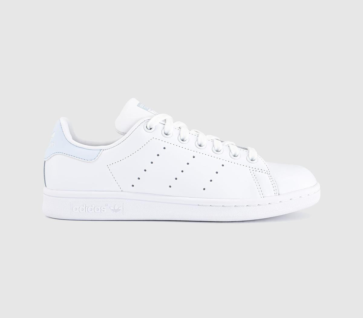 adidas Stan Smith Trainers White White Crystal Sky