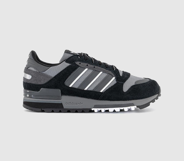 adidas ZX600 Trainers Core Black Grey Grey
