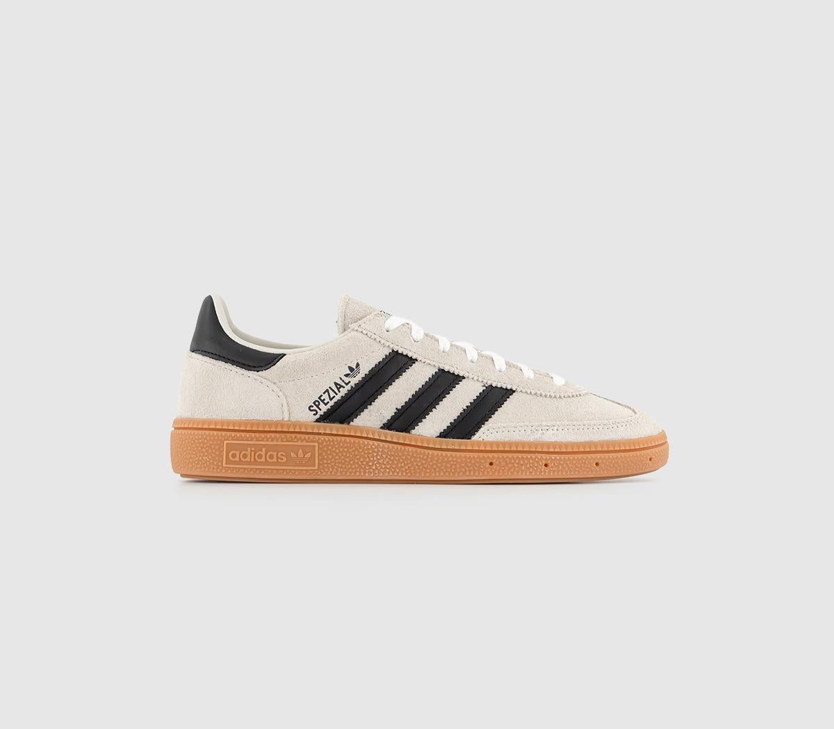 Odd sizes - adidas Handball Spezial OffWhite Black Gum Uk Sizes Right 8/Left 7