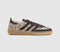 adidas Handball Spezial Trainers White Brown Snake Skin