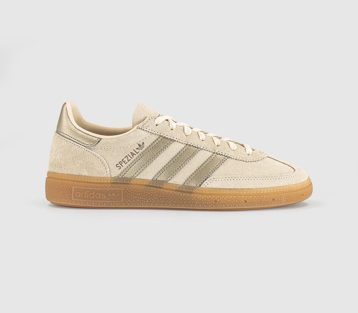 adidas Handball Spezial Trainers Warm Vanilla Thermal Chrome Gum