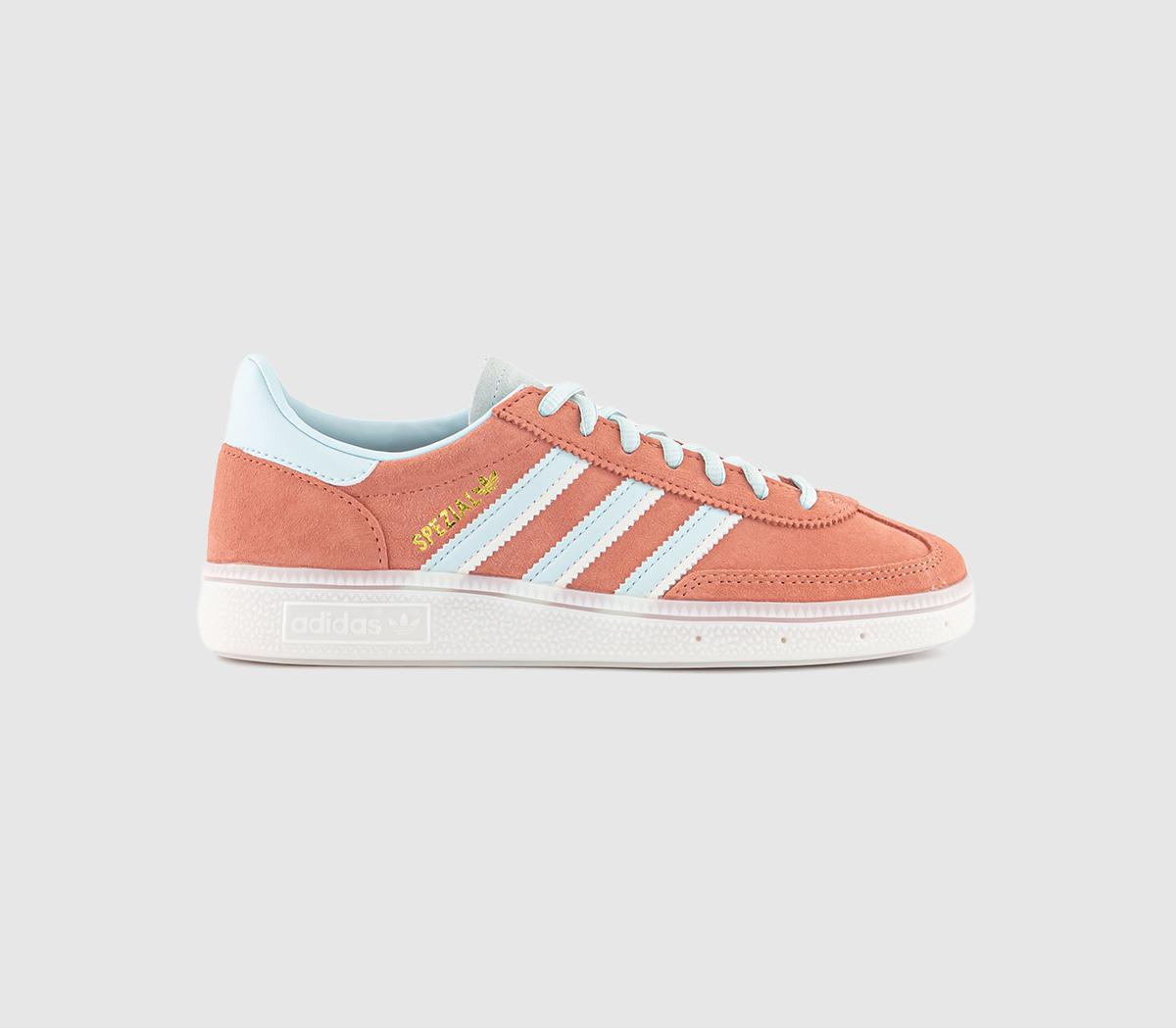 adidas Handball Spezial Trainers Wonder Clay Almost Blue Crystal White