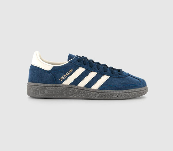 Odd Sizes -  adidas Handball Spezial Night Indigo Cream White White - UK Sizes Right 6.5/ Left 6