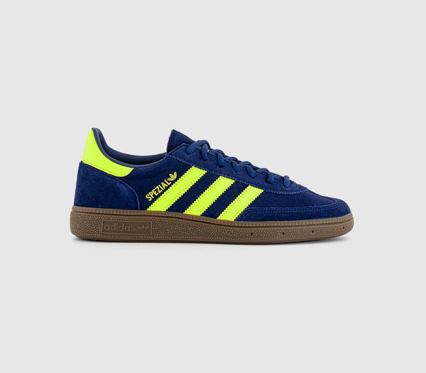 adidas Handball Spezial Trainers Victory Blue Solar Yellow Gold Metallic