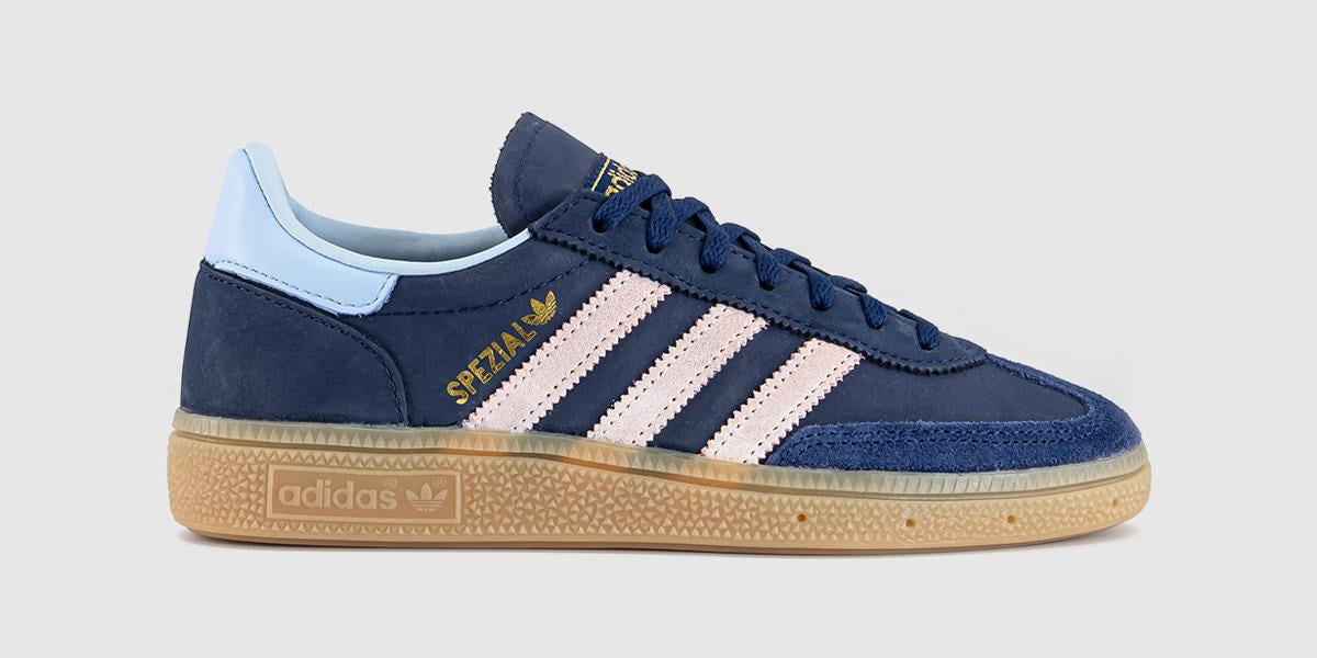 adidas Handball Spezial Trainers Dark Blue Wonder Quartz Clear Sky