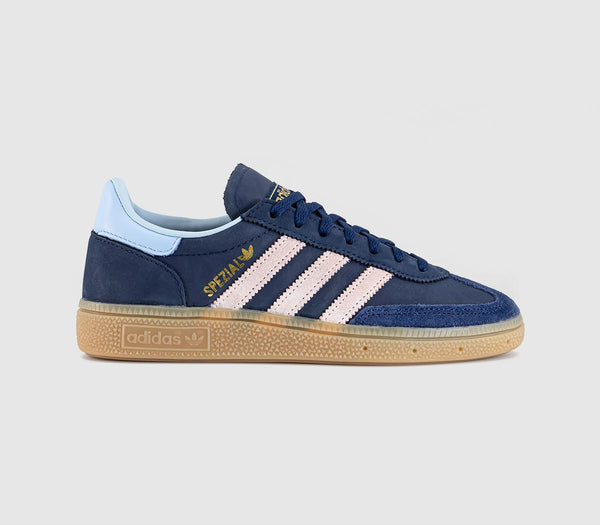 adidas Handball Spezial Trainers Dark Blue Wonder Quartz Clear Sky
