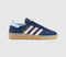 adidas Handball Spezial Trainers Dark Blue Wonder Quartz Clear Sky - OFFCUTS SHOES by OFFICE