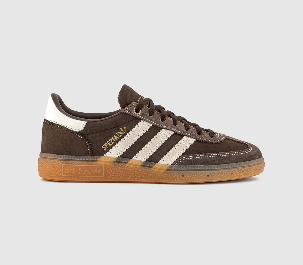adidas Handball Spezial Trainers Dark Brown Off White Gum