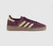 adidas Handball Spezial Trainers Maroon Warm Vanilla Gold Metallic