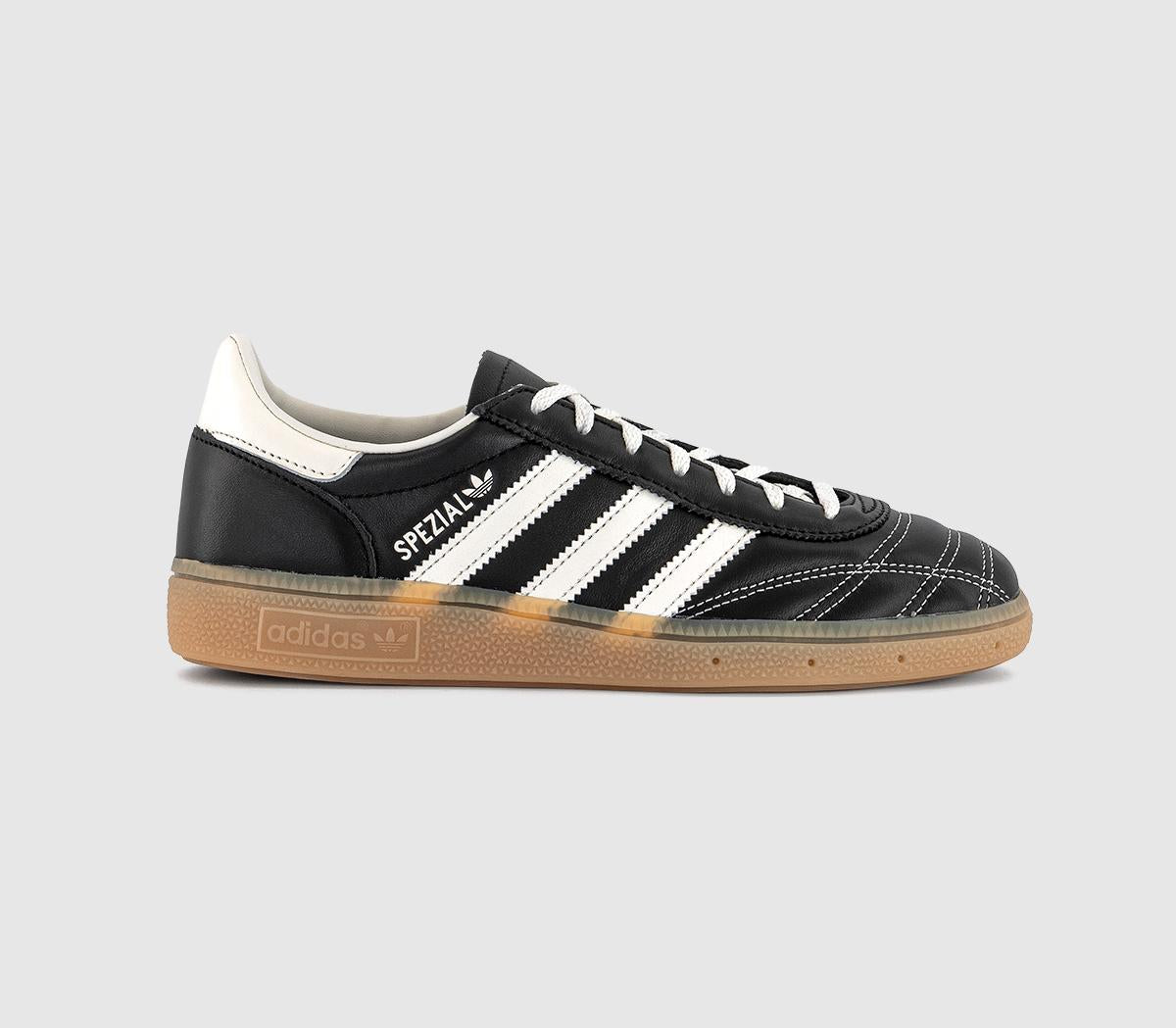 adidas Handball Spezial Trainers Black Off White Silver Metallic