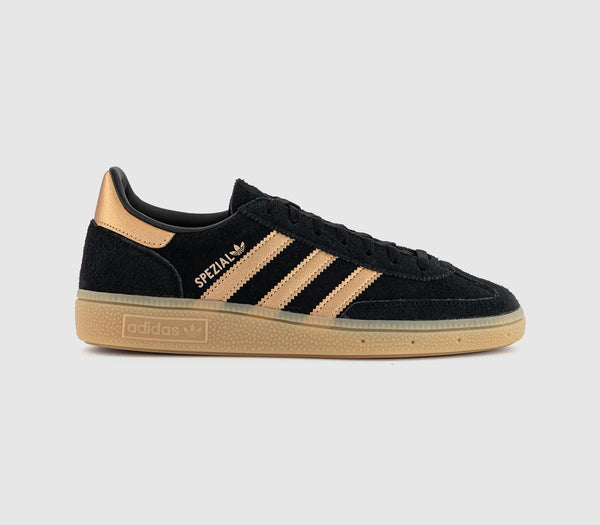 Womens Adidas Handball Spezial Trainers Core Black Copper Met Uk Size 4.5